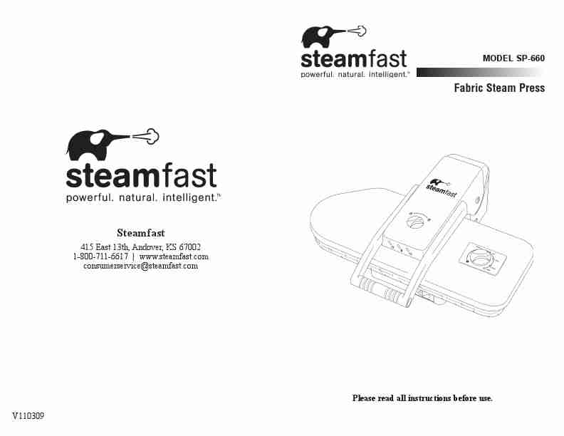 Steam Press Sp 660 Owners Manual-page_pdf